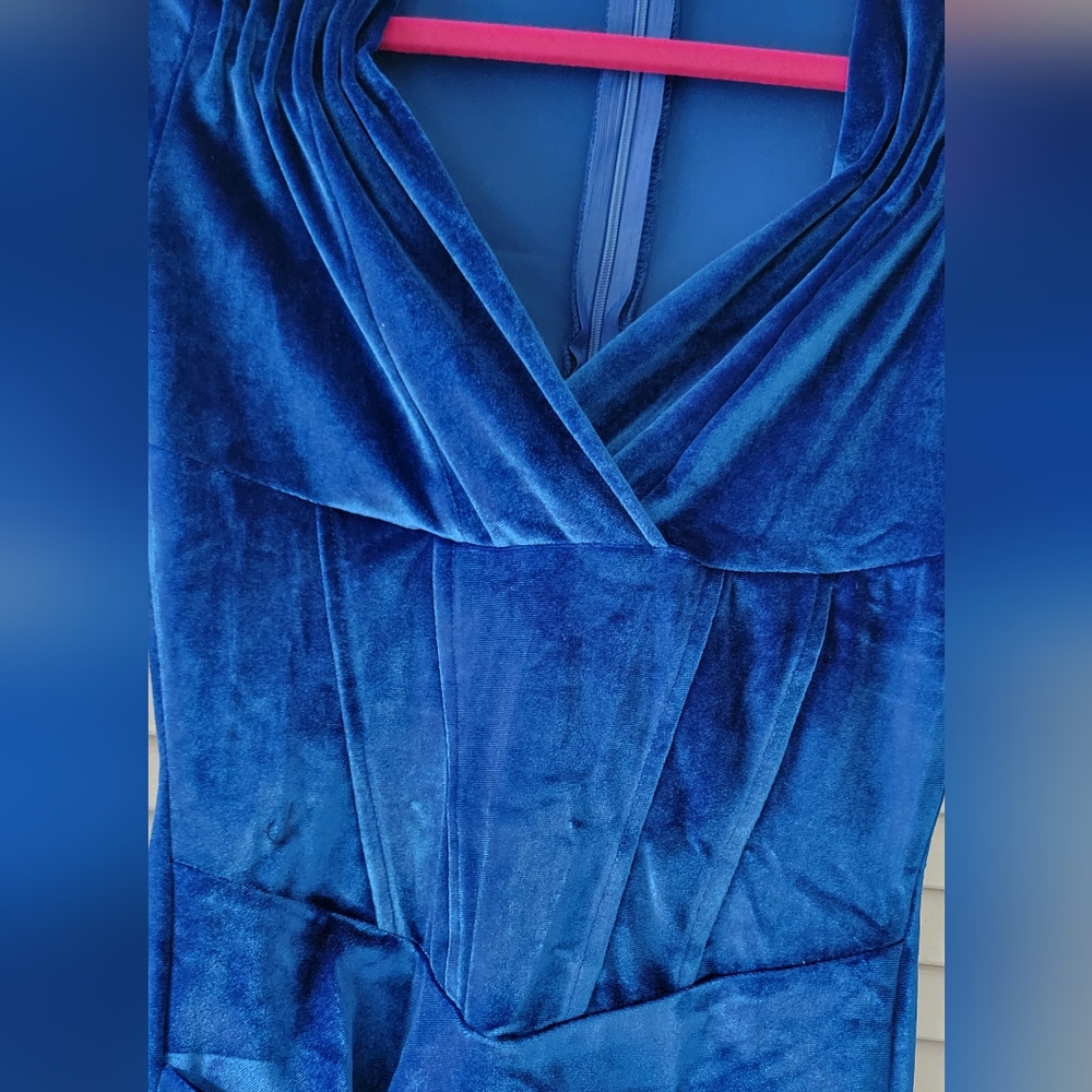VELVET DRESS - Picture 3 of 3
